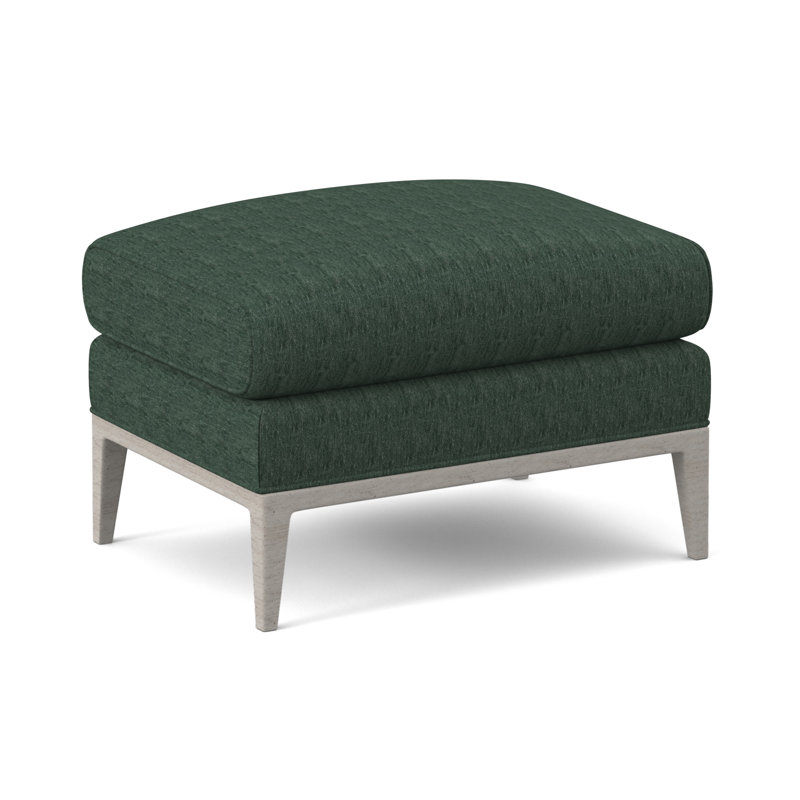 Cooper Ottoman, Filigree Ivory, Bisque