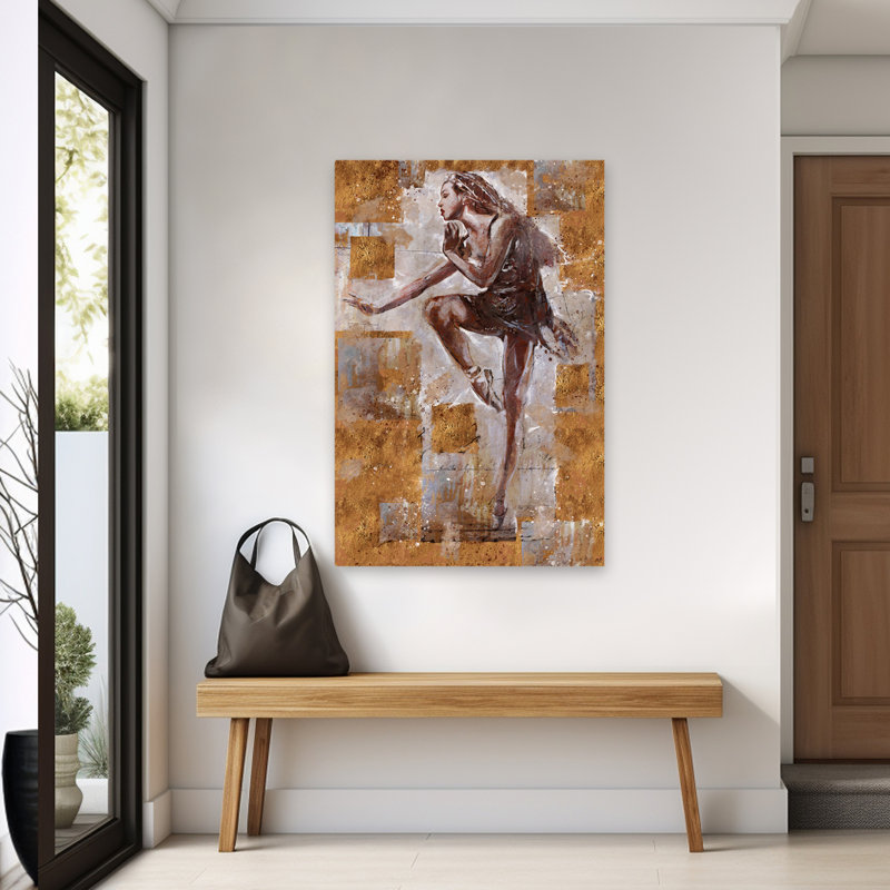 Danseuse de jazz n ° 1, H 60 po x l 40 po