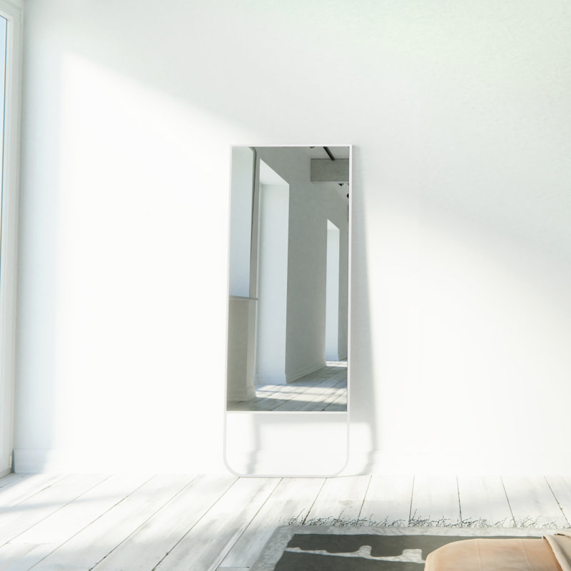 Modern & Contemporary Full Length Mirror, White
