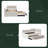 Upholstered Daybed With Trundle And Three Drawers-269706931-269706929