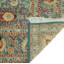 Tapis pak-persan Beste fait à la main - bleu clair - rouge, 6 pi 1 po x 9 pi 1 po