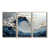 Toile naturelle avec cadre flottant