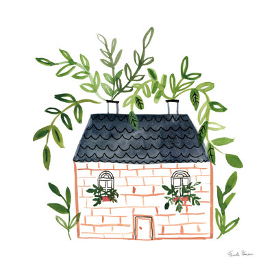 Home Sweet Home II by Farida Zaman - Wrapped Canvas Painting