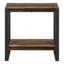 Table d'appoint, table d'appoint, table de bout, table de chevet, lampe, salon, métal stratifié, industriel-491300755