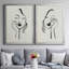 Day Dreamer I - Ensemble de 2 reproductions d'art sur toile encadrées-433786507-433786517