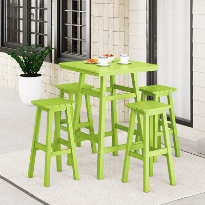 Laguna 5-Piece Square Bar Set