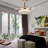 Jelsy 42'' Ceiling Fan with LED Lights and retractable fans