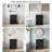 24-Inch Small Bathroom Vanity With Sink, Bathroom Storage Cabinet With 3-Height Adjustable Shelf And Divided Storage Drawer-1967190124