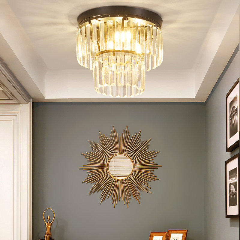 Crystal Flush Mount Light