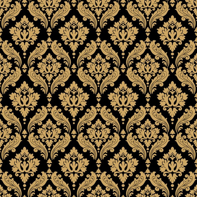 Le Damasse, Gold Black