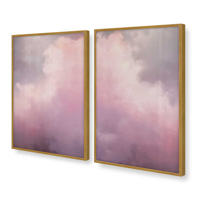 " Pastel Skyline " by Golden Glow Interiors 2 - Pieces