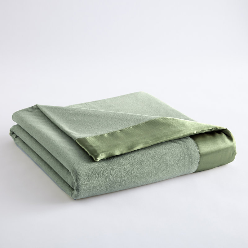 Couverture légère Micro Flannel® toutes saisons, Double/Grand, Gris anthracite