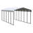 Galvanized Steel Carport, 12X29X9-90469404