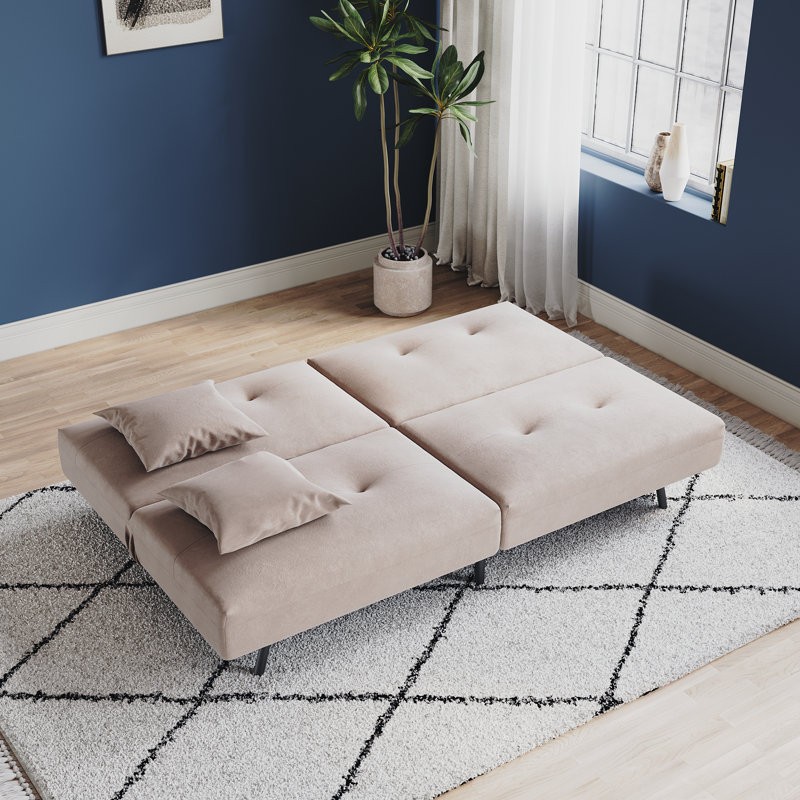 3 Seater Sofa Bed, Khaki