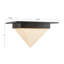 Mineral 8-in Brass Flush Mount-742885794-742885795