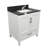 Haleyann 31'' Single Bathroom Vanity with Engineered Quartz Top-1539737915-1539737860