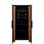 Buffet de rangement pour garde-manger autoportant 63,8 po avec compartiments à plusieurs niveaux pour la vie et la salle à manger 63,8 po, blanc, buffet, autoportant, portes, moderne