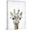 'Lovely Giraffe' Print On Wrapped Canvas-2065687769