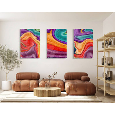 Aesthetic Wall - ensemble de 3 reproductions sans cadre