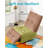 31.1" W Manual Swivel Rocker Recliner Chair Glider With Side Storage Pocket-433891539