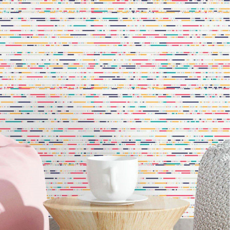 Rouleau de papier peint adhésif L 126 po x l 24 po Meilanie