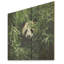 Foliage peekaboo panda II - animal panda sur bois-1573752055