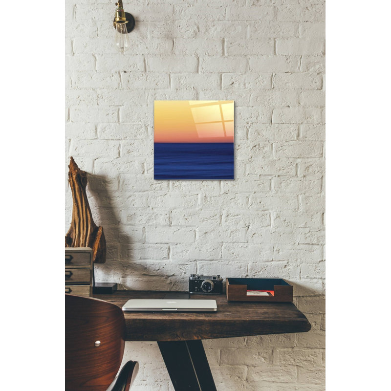 «Fire Water» par Katherine Gendreau, art mural en verre acrylique
