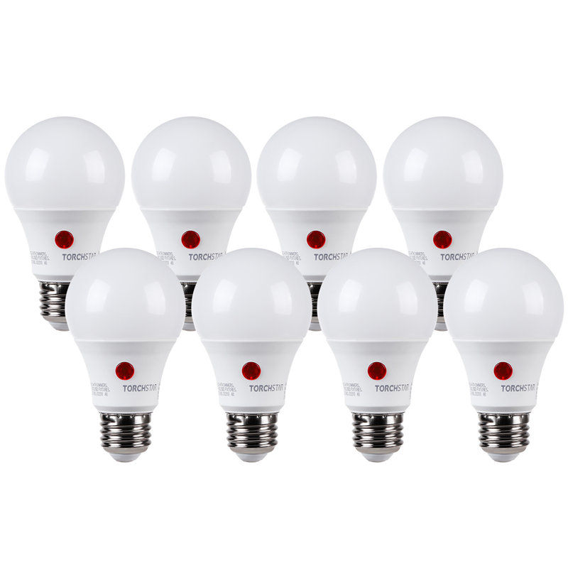 A19 LED Light Bulb 60W(Equive), E26/Medium (Standard) Base, 2700