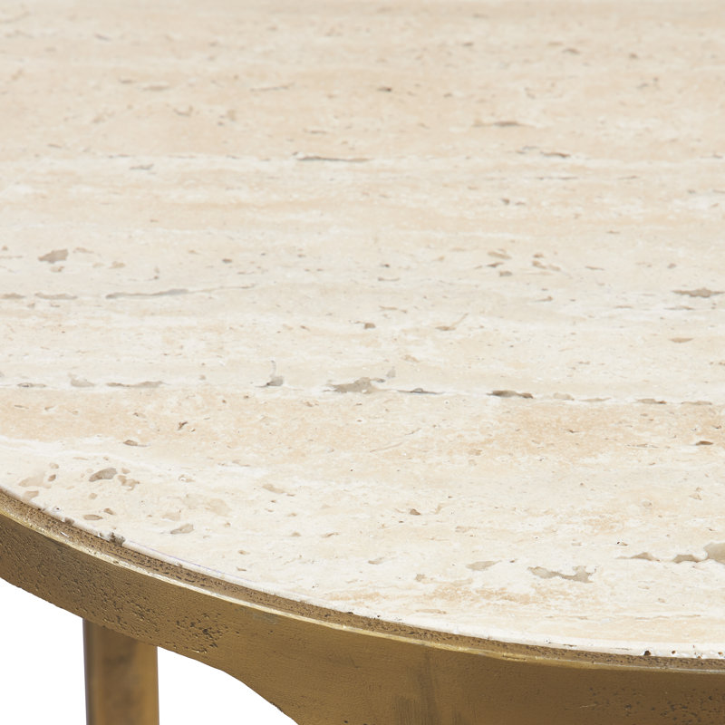 Zarlish Stone Tray Top End Table