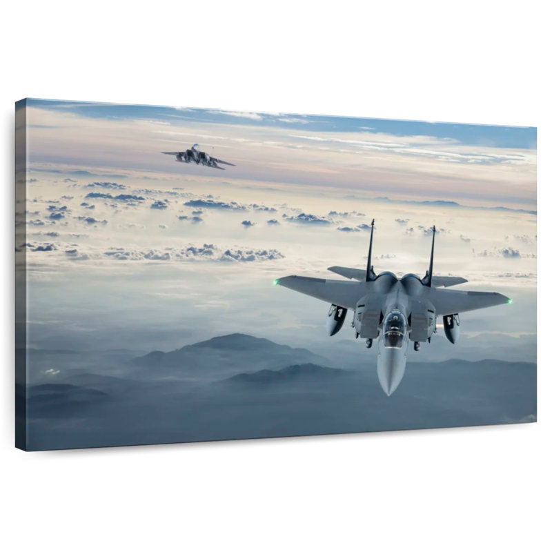 Mait F-15 Fighter Jet, 20" H x 30" W