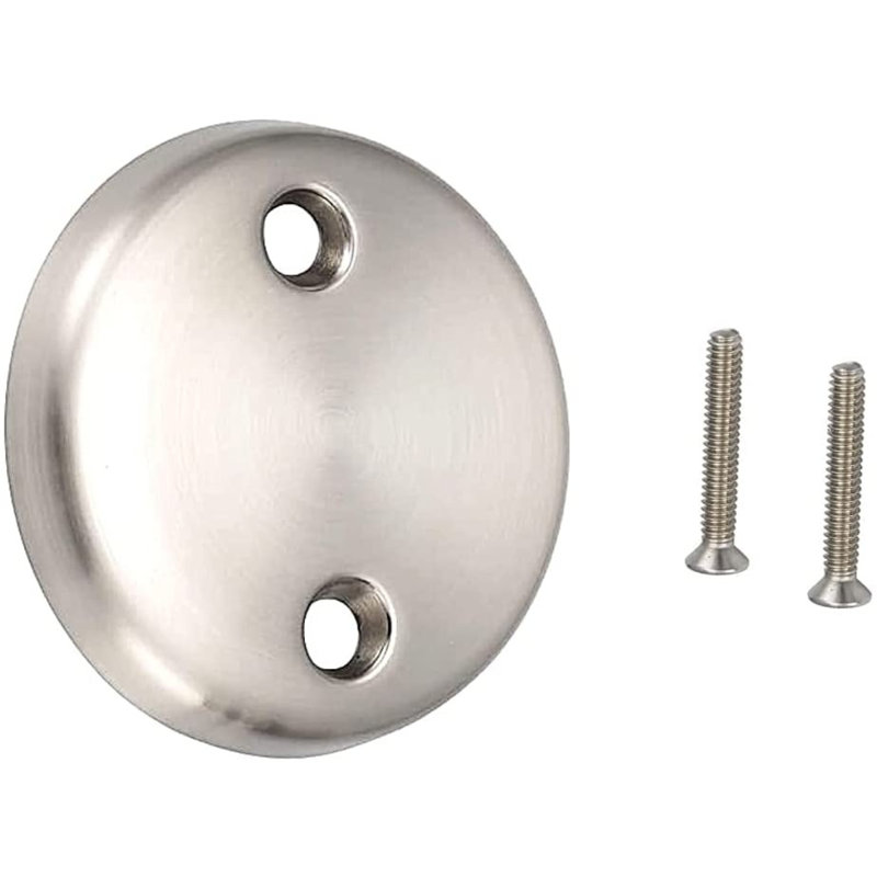 Ensemble de drain de baignoire Maui Tip Toe, Nickel brossé