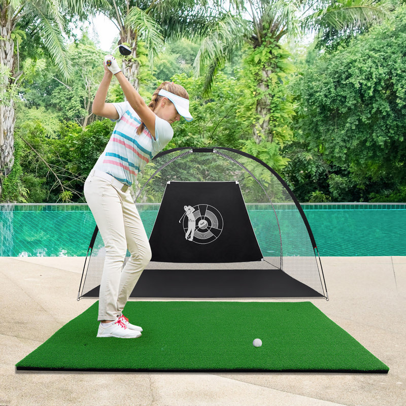 Tapis synthétique synthétique de golf 5 po x 3 po 5 po x 3 po