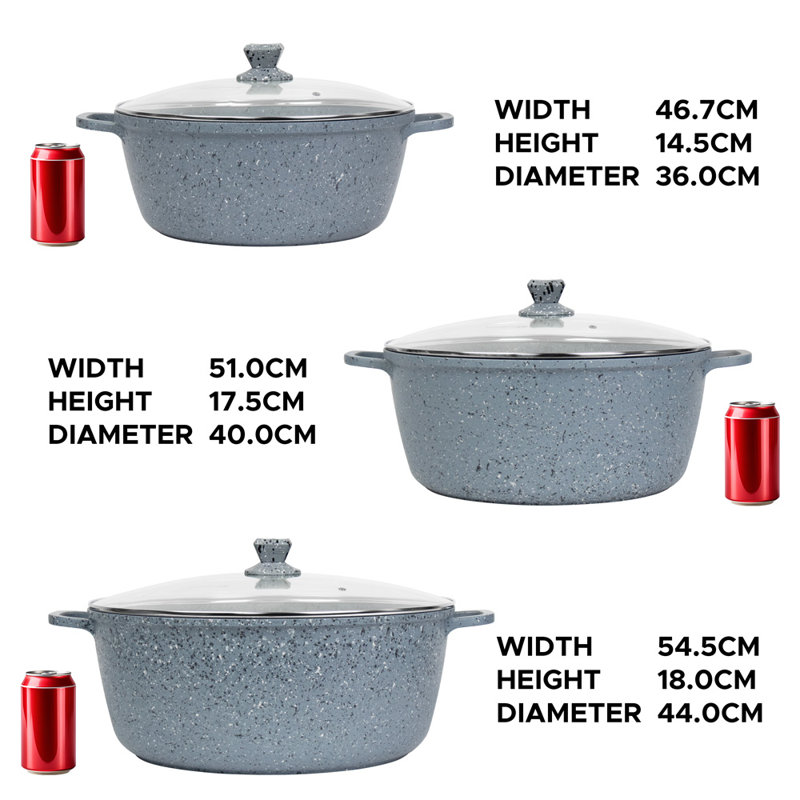 Nessa 6 - Piece Non-Stick Cookware Set