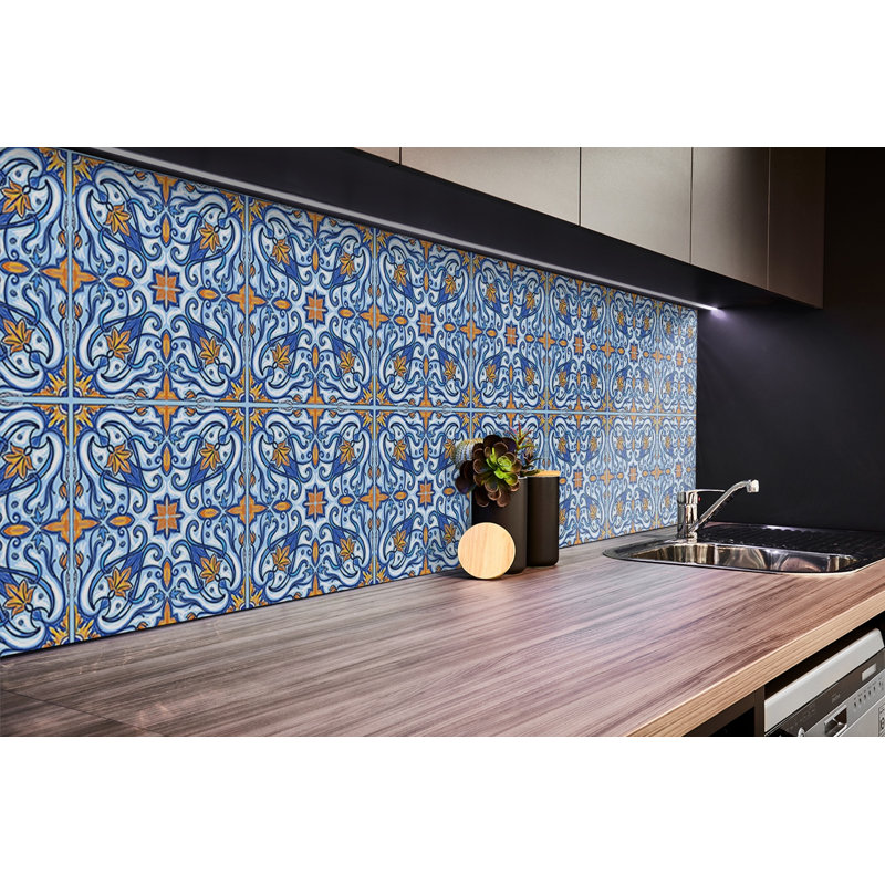 Wall Tiles Tile Peel and Stick Self Adhesive Vinyl Splashback Sticker Wall Stickers 39,37x19,68 Inch