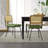Bodnar Ratten Back Tufted PU  Upholstered Dining Side Chair-1494427623