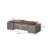 94.49"Premium Brown L-Shaped Solid Wood Multi-Layered Desk-1826308193