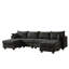 Canapé modulaire en velours côtelé Sectiona-1355213155