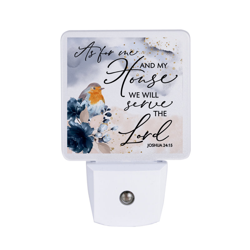 Household Serve The Lord {Night Light} Household Serve The Lord {Night Light}