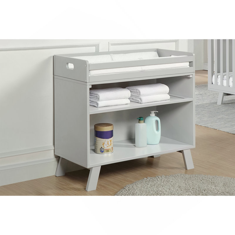 Table à langer multi-usages gris / gris, Gray