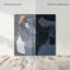 Obscured Voices II Canvas Abstract Print by Oliver Gal, Black Frame, 12 x 12-730026540-730026543