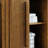 47.3" Farmhouse Fluted Sideboard Buffet Cabinet With 2 Doors & Solid Wood Feet