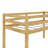 Twin Elevated Loft Bed With Ladder And Strengthened Slat Bed Base-1774588873