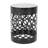 Outdoor Delight Powder-Coated Iron End Table, Set Of 2, Black-671540408