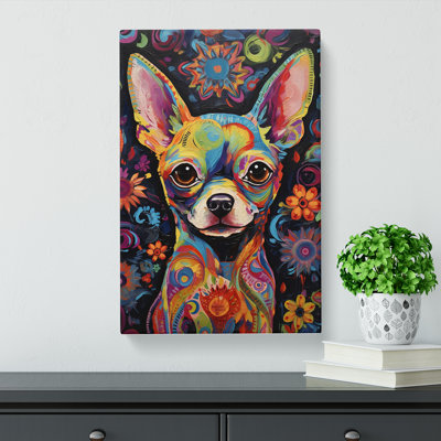 Chihuahua Expressionism - No Frame Print