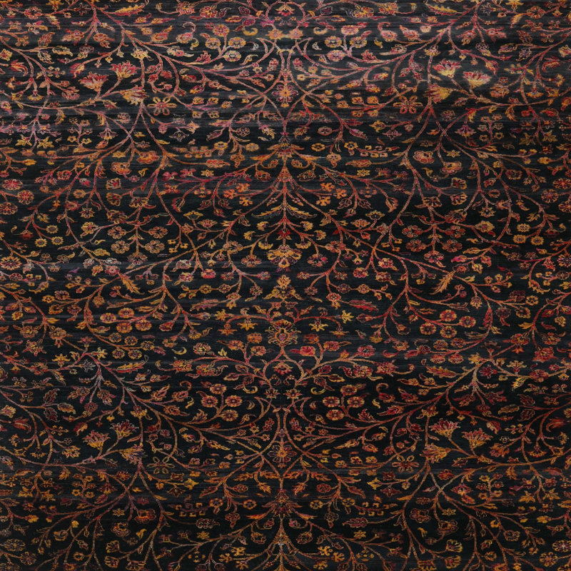 Oriental Indoor Rug, Square 4'