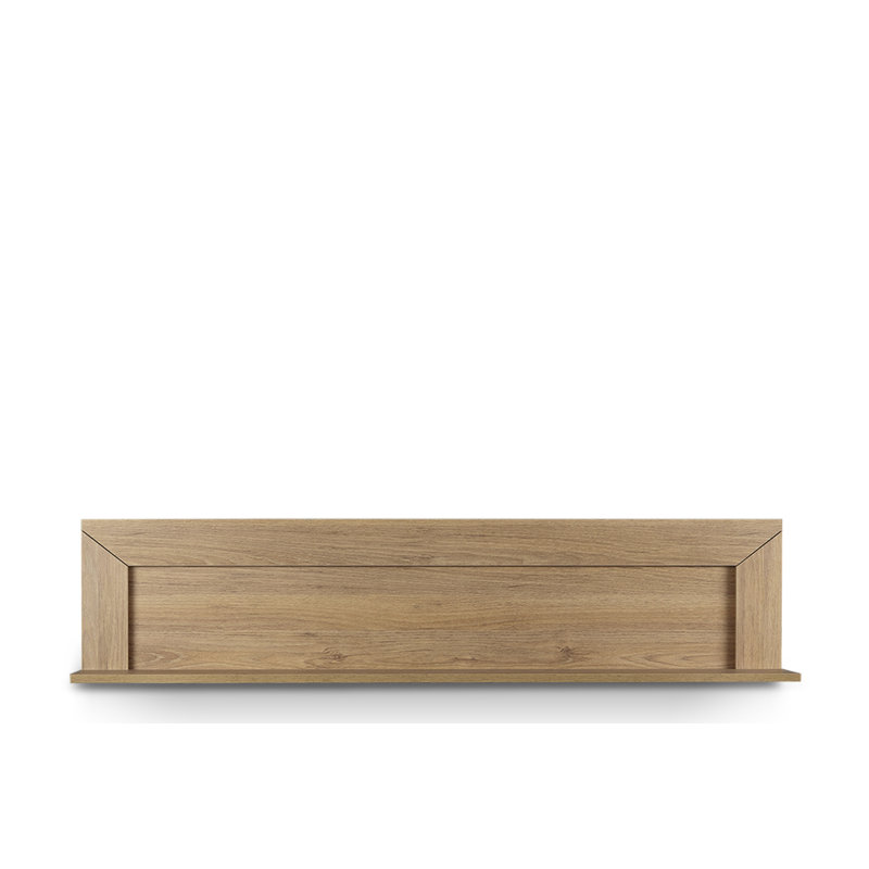 Critchfield Floating Shelf with Adjustable Shelves