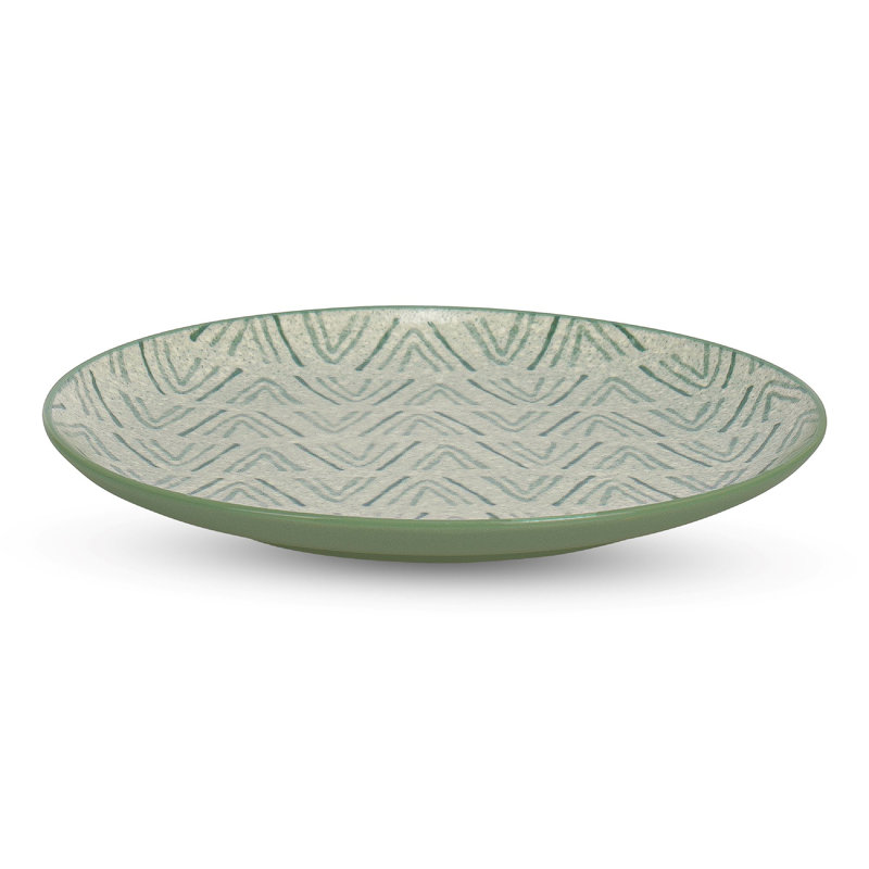 Olive Cocktail Plate 6", Green