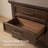 Solid Wood 3-Drawer Nightstand Bedside Table