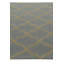 Tapis bleu clair 5x8 Pineland
