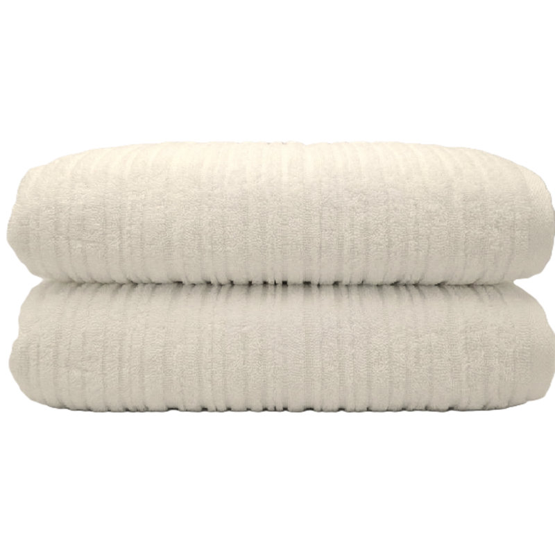 100% Cotton Bath Sheet, Ivoire